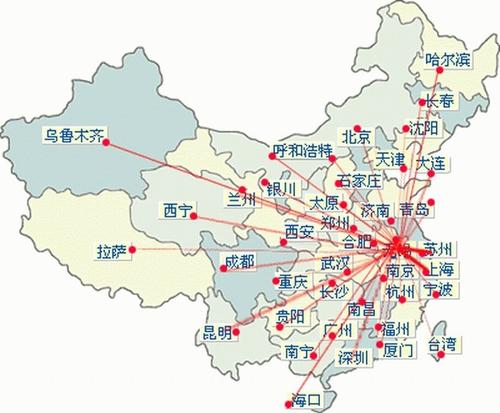 顺发物流专线运输范围